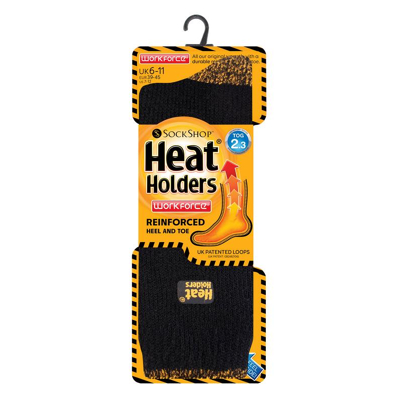 Afbeelding van Heat Holders Mens workforce socks black 6 11 1 paar