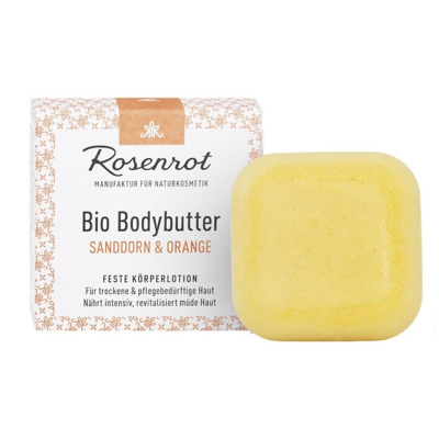 Afbeelding van Rosenrot Organic body butter buckthorn &amp; orange (70 gr)