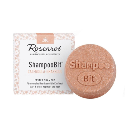 Afbeelding van Rosenrot Solid Shampoo Calendula &amp; Ghassoul, 60 gram