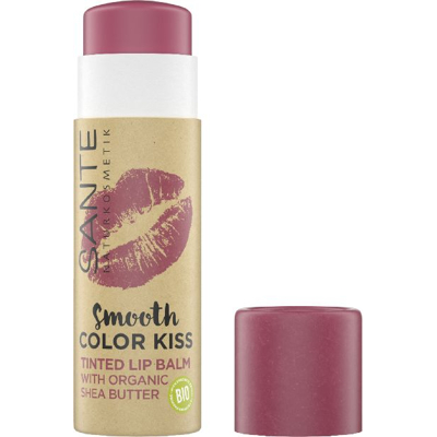 Afbeelding van Sante Smooth color kiss 02 soft red 7 g