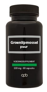Afbeelding van Apb Holland Groenlipmossel 550mg Puur, 120 capsules