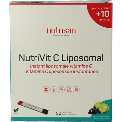 Afbeelding van Nutrisan Nutrivit C liposomal 60 stuks