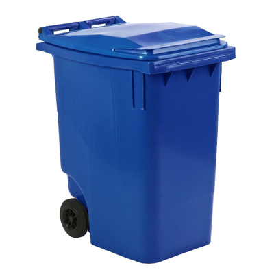 Afbeelding van Mini rolcontainer 360 liter blauw