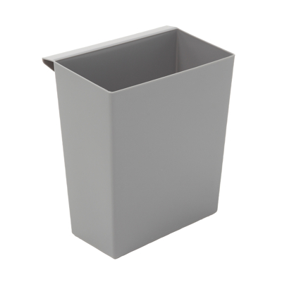 Afbeelding van Inzetbak voor vierkante tapse papierbak grijs