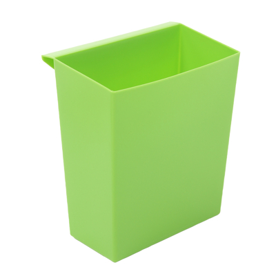 Afbeelding van Inzetbak voor vierkante tapse papierbak groen
