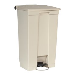 Afbeelding van Rubbermaid afvalcontainer beige 87L