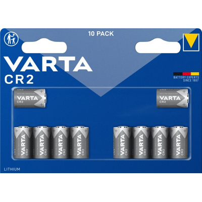 Afbeelding van Varta batterij Lithium, CR2, 3V foto, retailblister (10 pack)
