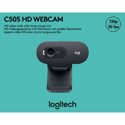 Afbeelding van Logitech C505 HD Webcam