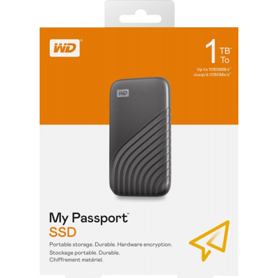 Afbeelding van Western Digital My Passport SSD 1TB Space Gray