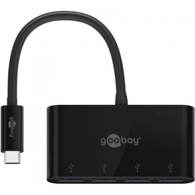 Afbeelding van USB C multiport adapter Goobay