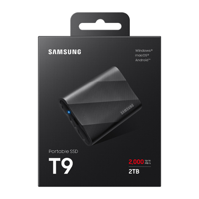 Afbeelding van Samsung T9 Portable SSD 2TB Zwart