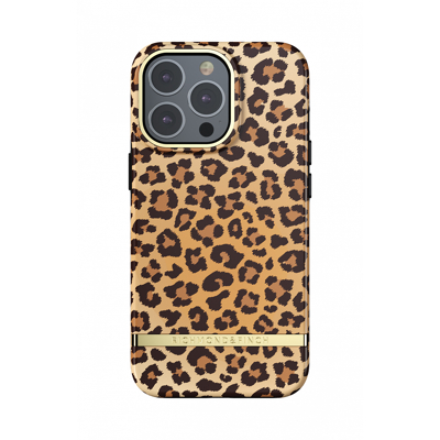 Afbeelding van Richmond &amp; Finch Satin iPhone 13 Pro Soft Leopard