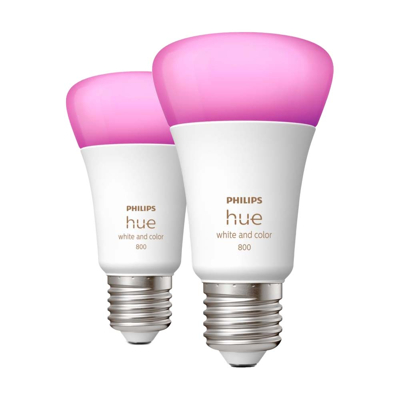 Afbeelding van Philips Hue White and Color Ambiance Duo pack E27