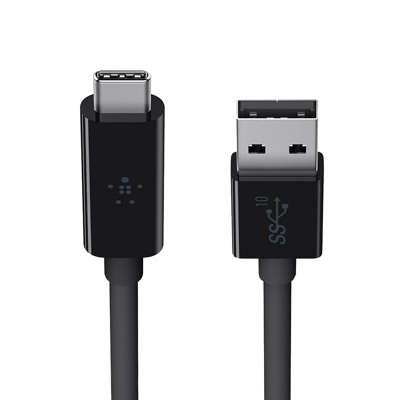 Afbeelding van Belkin USB 3.1 naar C kabel 0,9 meter Zwart