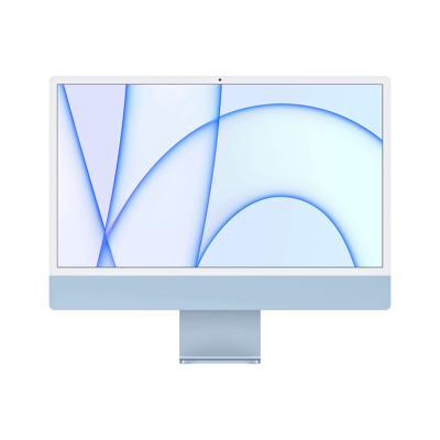 Afbeelding van Apple iMac 24 inch (M1 chip 8C CPU &amp; GPU / 8GB 512GB SSD Gbit) (2021) Touch ID blauw