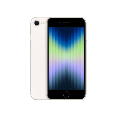 Afbeelding van Refurbished Apple iPhone SE (2022) White / 64GB Als nieuw