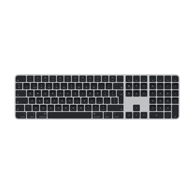 Afbeelding van Apple Magic Keyboard with Touch ID and Numeric Keypad Silver/Black NL