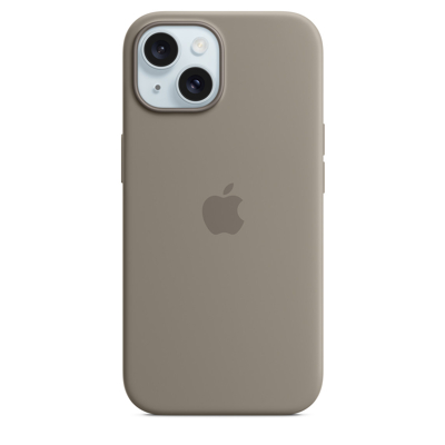 Afbeelding van Apple Silicone Case iPhone 15 Clay