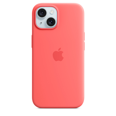 Afbeelding van Apple Silicone Case iPhone 15 Guave