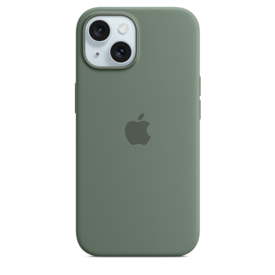 Afbeelding van Apple Silicone Case iPhone 15 Cypress