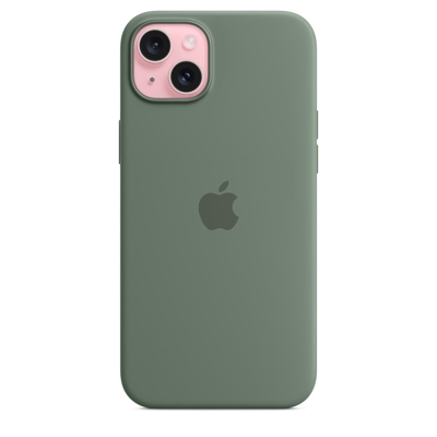 Afbeelding van Apple Silicone Case iPhone 15 Plus Cypress