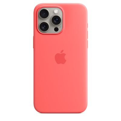 Afbeelding van Apple Silicone Case iPhone 15 Pro Max Guave