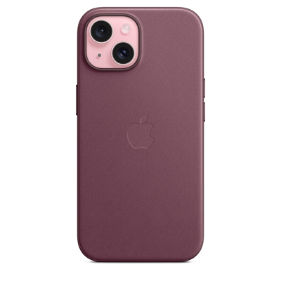 Afbeelding van Apple Fine Woven Case iPhone 15 Mulberry
