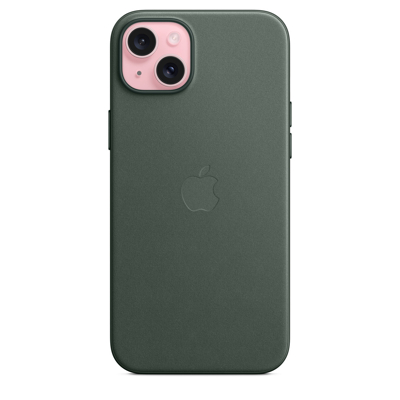 Afbeelding van Apple Fine Woven Case iPhone 15 Plus Evergreen