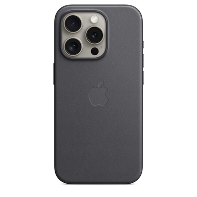 Afbeelding van Apple Fine Woven Case iPhone 15 Pro Black
