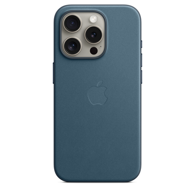 Afbeelding van Apple Fine Woven Case iPhone 15 Pro Pacific Blue