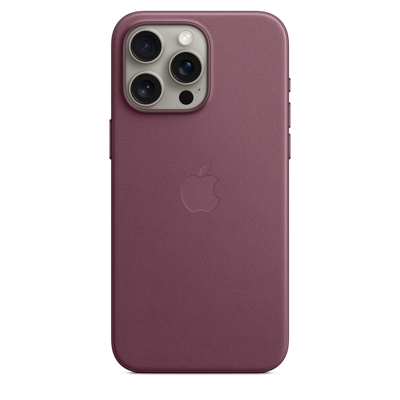Afbeelding van Apple Fine Woven Case iPhone 15 Pro Max Mulberry