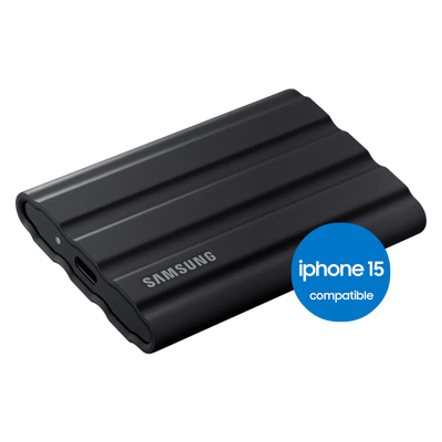 Afbeelding van Samsung Portable SSD T7 Shield 4TB Black