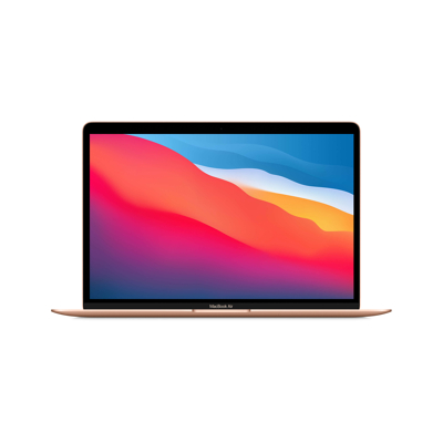 Afbeelding van Apple MacBook Air 13 inch (M1 chip / 8GB 256GB) goud (2020)