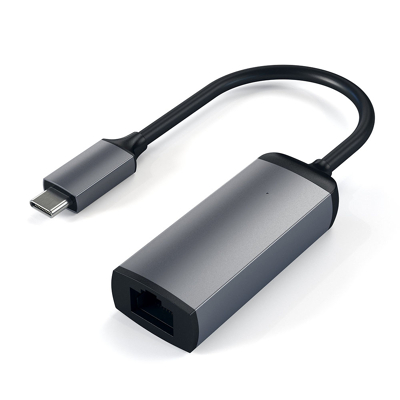 Afbeelding van Satechi USB C naar Ethernet Adapter Spacegrijs