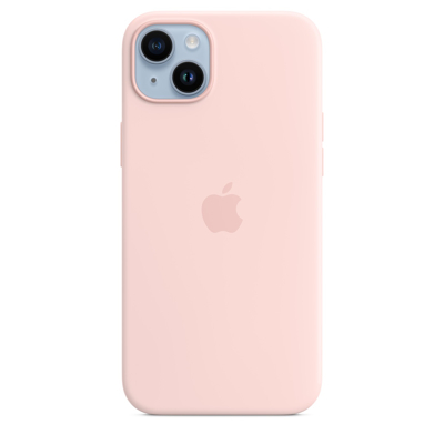 Afbeelding van Apple Silicome Case + MS iPhone 14 Plus Chalk Pink
