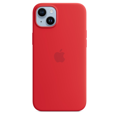 Afbeelding van Apple Silicome Case + MS iPhone 14 Plus (PRODUCT)RED