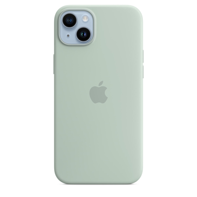 Afbeelding van Apple Silicome Case + MS iPhone 14 Plus Succulent