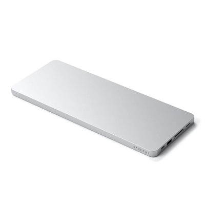 Afbeelding van Satechi USB C Slim Dock for 24 iMac Silver Met NVMe Sata Enclosure