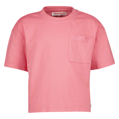 Afbeelding van Vingino meiden KGN3000 T Shirt SS232 HESKE Electric Pink Maat 92