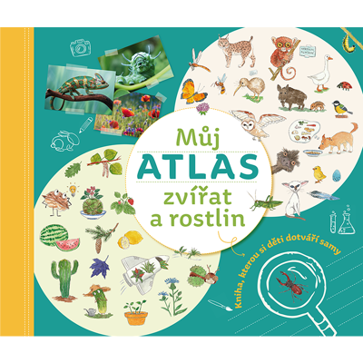 Obrázek Můj atlas zvířat a rostlin originální dárek pro babičku nebo dědečka vnoučata