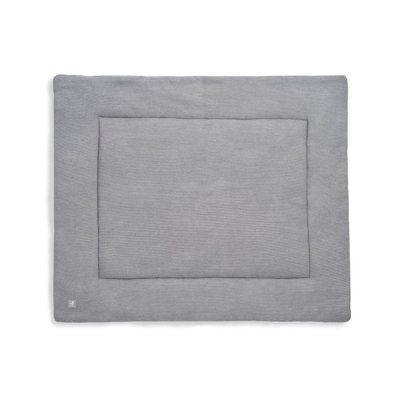 Afbeelding van Jollein Boxkleed Basic Knit Stone Grey 80 x 100 cm