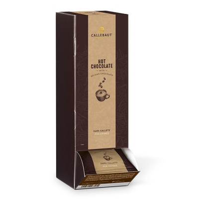 Afbeelding van Callebaut Hot Chocolate callets Puur 35 gram (25x)