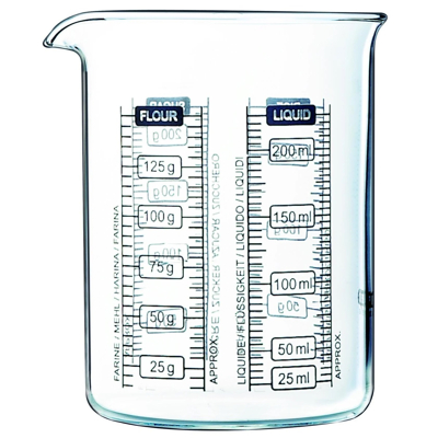 Afbeelding van Pyrex Classic Prepware Maatglas 0,25 liter