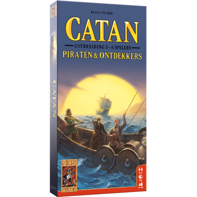 Afbeelding van Catan: Piraten en Ontdekkers 5/6 Spelers Uitbreiding (NL)