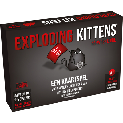 Afbeelding van Exploding Kittens: NSFW 18+ (NL)