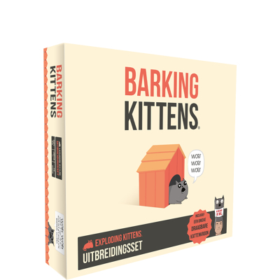 Afbeelding van Exploding Kittens: Barking Kittens (NL)