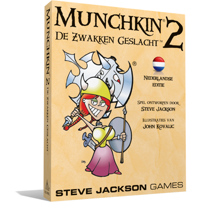 Afbeelding van Munchkin 2 (NL) De Zwakken Geslacht