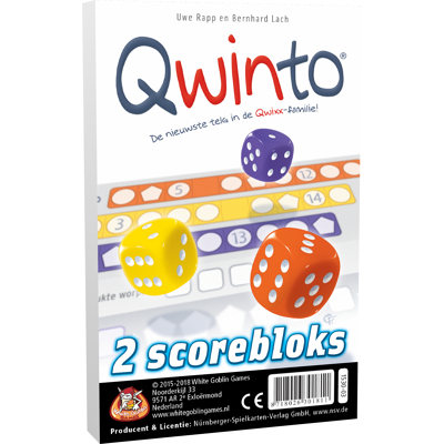 Afbeelding van Qwinto: Extra Scoreblokken (NL)