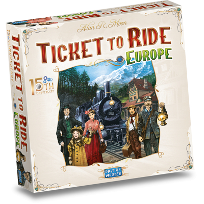 Afbeelding van Ticket to Ride: Europe 15th Anniversary (Engelstalig)