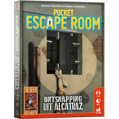 Afbeelding van Pocket Escape Room: Ontsnapping uit Alcatraz (NL)